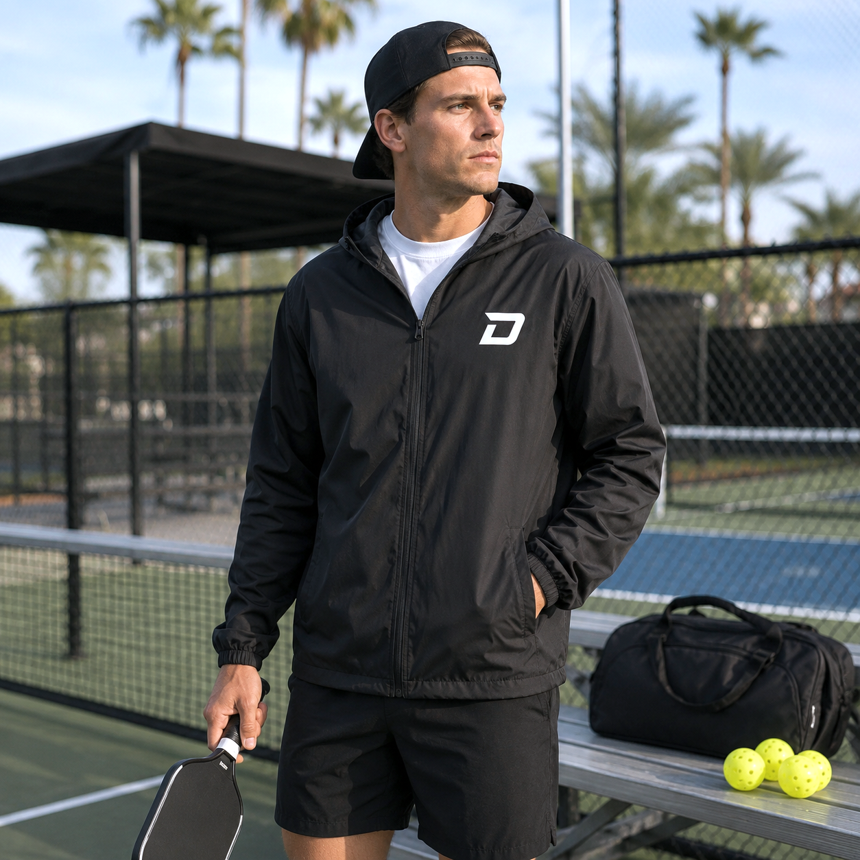 D Mark Lightweight Windbreaker