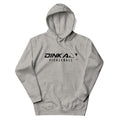 Heather gray premium hoodie featuring the Signature Pickleball logo across the chest, designed for pickleball players with a clean athletic style.